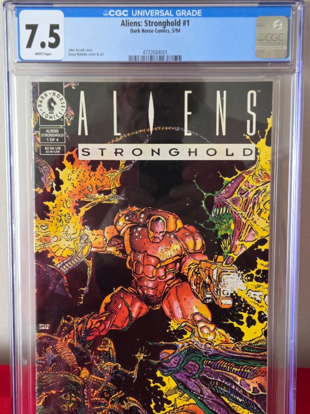 GRADED AND SEALED, 1994 ALIENS STRONGHOLD COMIC BOOK, ISSUE #1!!!